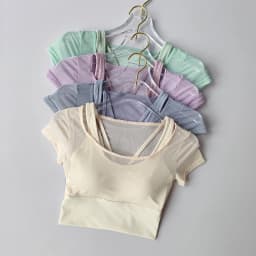 Women's Mesh Yoga Shirt Sexy Short Sleeve T-Shirt Pad Sport Top Blouse Quick Dry Gym Shirts Running Fitness Tank Shirt Yoga Wear