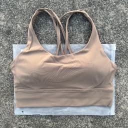 Solid Color Women Cross Back Soft Fitness Sports Bra Top Gym Yoga Underwear Tight Workout With Chest Pad Shoulder Strap Training