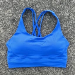 Solid Color Women Cross Back Soft Fitness Sports Bra Top Gym Yoga Underwear Tight Workout With Chest Pad Shoulder Strap Training