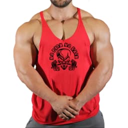 New Hot Sale Mens Printed Tank Top Breathable Cool Vest Running Shirt Cotton Tees Bodybuilding Singlet Fitness Sleeveless Gym