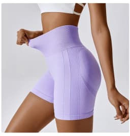 CZGUKE Women's Shorts for Cycling Jogging Fitness Sports Seamless High-Waisted Hip-Lifting Gym Shorts Tight Yoga Clothing