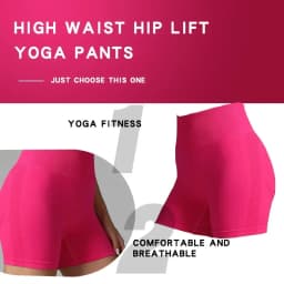 CZGUKE Women's Shorts for Cycling Jogging Fitness Sports Seamless High-Waisted Hip-Lifting Gym Shorts Tight Yoga Clothing