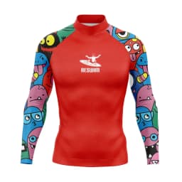 Men's Rash Guards Surfing Diving Suit Swimwear Long Sleeve T-shirt UV Protection Swimsuit Swimming Surf Tight Shirts Gym Clothes