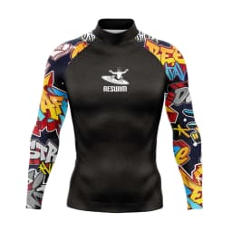 Men's Rash Guards Surfing Diving Suit Swimwear Long Sleeve T-shirt UV Protection Swimsuit Swimming Surf Tight Shirts Gym Clothes
