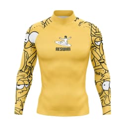 Men's Rash Guards Surfing Diving Suit Swimwear Long Sleeve T-shirt UV Protection Swimsuit Swimming Surf Tight Shirts Gym Clothes