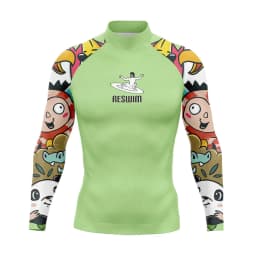 Men's Rash Guards Surfing Diving Suit Swimwear Long Sleeve T-shirt UV Protection Swimsuit Swimming Surf Tight Shirts Gym Clothes