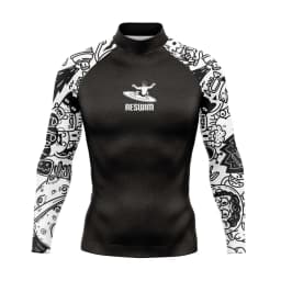 Men's Rash Guards Surfing Diving Suit Swimwear Long Sleeve T-shirt UV Protection Swimsuit Swimming Surf Tight Shirts Gym Clothes