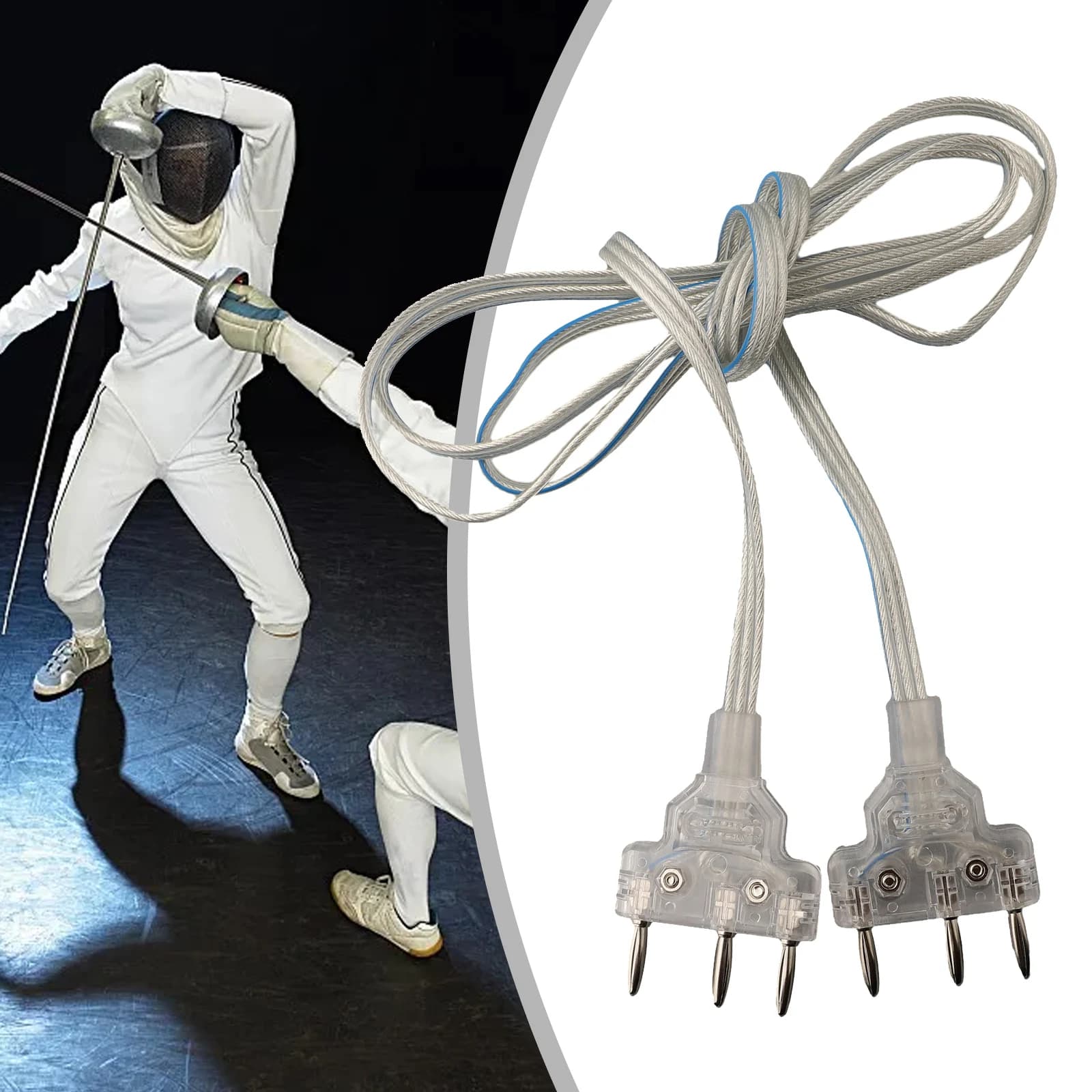 Epee Body Cords Flexible High-quality Materials Brand New Epee Body Cords Fencing Body Cords Fencing Epee Wire