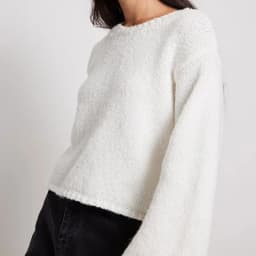 Tossy Lace-Up Backless Sweater Pullover For Women Sexy Long Sleeve Fashion Turtleneck Loose Bandage High Street Camisola Top