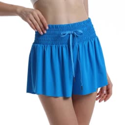 Women Flowy Shorts High Waisted Running Tennis Skirt Skort Golf Workout Yoga Athletic Spandex Cheer Butterfly Shorts Casual Wear