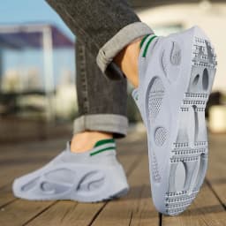 Men's Running Shoes Thin Mesh Breathable Slip-On Sports Sneaker Casual One-Step Socks Design for Comfort Tennis Shoes zapatillas