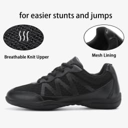 New cheerleading shoes Children's dance shoes Competitive aerobics shoes Fitness shoes Women's white jazz sports shoes 2105