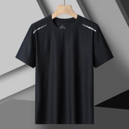 Women Running T-Shirt Reflective High Elastic Breathable Running Sports T-Shirt Summer Quick-Drying Ice Silk Cool Short Sleeves