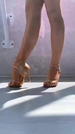 BD Dance Women Latin Dance Shoes Just BD216 High Heel Genuine Leather Laday Sandal Dancing Shoes