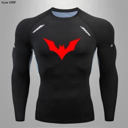 Compression T Shirt Man Quick Dry Running Gym Fitness Tight Sportswear Summer Breathable Spider Short Sleeve T Shirt Men 2099