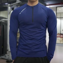 Men's Fitness Sports T-shirt Running Compression Tops Muscle Fit Shirts Long Sleeve Sweatshirt Jogging Breathable Activewear