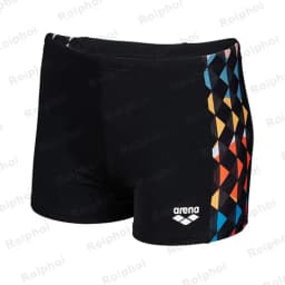 Summer Quick-dry Swimming Trunks Shorts Men Swimsuit Beach Pants Print Bathing Suit Plus Size 2023