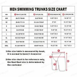 Summer Quick-dry Swimming Trunks Shorts Men Swimsuit Beach Pants Print Bathing Suit Plus Size 2023
