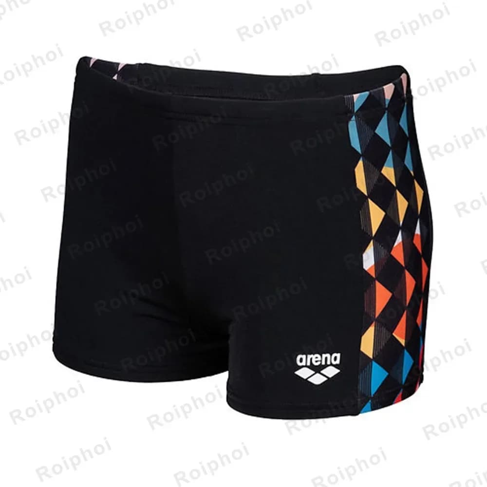Summer Quick-dry Swimming Trunks Shorts Men Swimsuit Beach Pants Print Bathing Suit Plus Size 2023