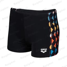 Summer Quick-dry Swimming Trunks Shorts Men Swimsuit Beach Pants Print Bathing Suit Plus Size 2023
