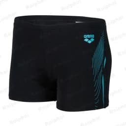 Summer Quick-dry Swimming Trunks Shorts Men Swimsuit Beach Pants Print Bathing Suit Plus Size 2023
