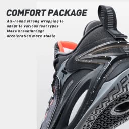 Xtep Light Attack 2.0 V3 Basketball Shoes For Men Spring Men's Mid Top Wear-Resistant Training Sneakers 876119120010