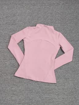 Sports Coat Women's Shirt Yoga Slim Long Sleeve Fast Running Thin Pilates Fitness Suit Top Clothing