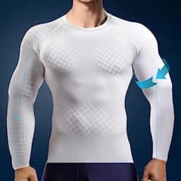 Men's Long Sleeves T-shirt Fitness Sportswear Spring Autumn Athletic Quick Dry T-shirt Gym Running Sports Outdoor Tops for Men