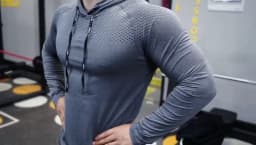 Mens Fitness Tracksuit Running Sport Hoodie Gym Joggers Hooded Outdoor Workout Shirts Tops Clothing Muscle Training Sweatshirt