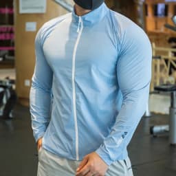 Men's Running Training Elastic Coat Outerwear Gym Tights Jacket Outdoor Cycling Sweatshirt Dry Fit Breathable Compression Tops