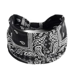 Wide Printed Bandanas Hairbands Boho Knot Turbans Yoga Elastic Head Wrap Women Headband Headwear Fashion Hair Band Accessories