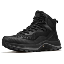 HUMTTO Hiking Shoes Men Trainers Outdoor Trekking Boots Mens Breathable Winter Men's Sports Shoes Leather Safety Work Sneakers