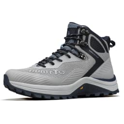 HUMTTO Hiking Shoes Men Trainers Outdoor Trekking Boots Mens Breathable Winter Men's Sports Shoes Leather Safety Work Sneakers