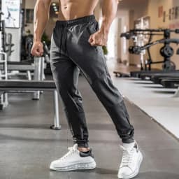 High Quality Camouflage Sweatpants Men Gym Fitness Sports Trousers Running Trackpants Elastic Dry Fit Zipper Pockets Long Pants
