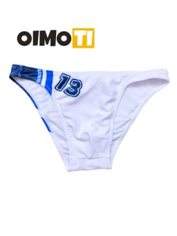 Men's Sexy Swimming Briefs Hot Spring Pants High Elastic Swimming Trunks