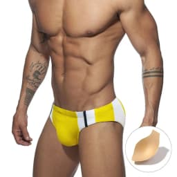 Men's Swim Briefs Sexy Swimming Short Water Sport Beach Pants Swimsuit Cup Swimwear Sexy Male Suit Surfing Swim Wear