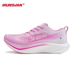 IRUNSVAN Carbon Plate Men Marathon Running Shoes Professional Stable Support Shock Absorption Ultra Light Rebound Sports Shoes