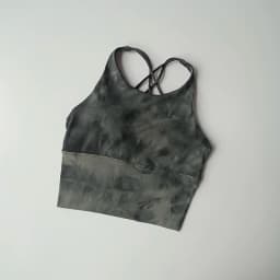 Sexy Sports Lingerie Gathering Shockproof Running Suit Training Fitness Bra Tie-dyeing Beauty Back Yoga Vest Suspender Strap