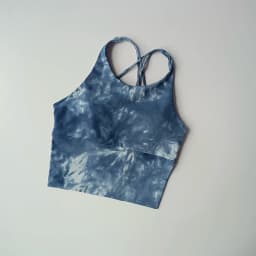 Sexy Sports Lingerie Gathering Shockproof Running Suit Training Fitness Bra Tie-dyeing Beauty Back Yoga Vest Suspender Strap