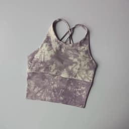 Sexy Sports Lingerie Gathering Shockproof Running Suit Training Fitness Bra Tie-dyeing Beauty Back Yoga Vest Suspender Strap