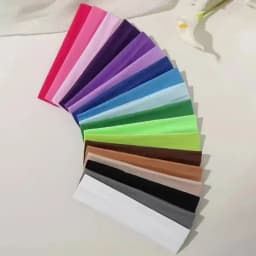 10 Pieces of Women's Elastic Headband, Anti Slip, Sweat Absorbing, Suitable for Yoga, Running, and Sports