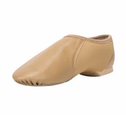 Slip-on Jazz Shoe with Circle Elastic for Women and Men's Dance Shoes