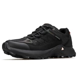 HUMTTO Leather Hiking Boots for Women Winter Outdoor Waterproof Woman Treeking Shoes Climbing Mountain Hunting Walking Sneakers