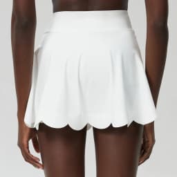 Women Summer Tennis Skirt Solid Color 2 In 1 Pocket Running Skirt Breathable Quick Dry Gym Shorts Female Workout Clothes