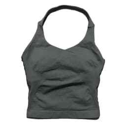 Gym Sports Top Women Seamless Yoga Tank Longline Strappy Top Open Back Bra Sportswear Gym Clothing Running Workout Halter
