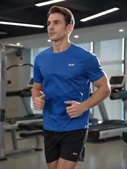 Summer Mens Quick Dry Running Bodybuilding Shirts Sport Gym T Shirt Men Short Sleeve Fitness Tops Oversized T-Shirt Jersey 2025
