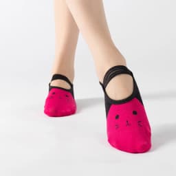 Professional Women Anti-slip Pilates Socks Backless Bandage Yoga Socks Ladies Ballet Dance Fitness Slipper Cotton Sports Socks