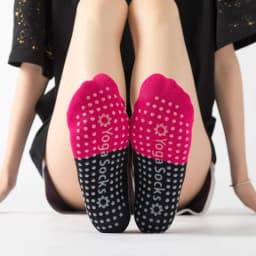 Professional Women Anti-slip Pilates Socks Backless Bandage Yoga Socks Ladies Ballet Dance Fitness Slipper Cotton Sports Socks