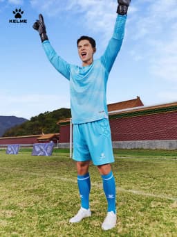 Kelme Goalkeeper Goalkeeper Goalkeeper Clothing Set Football Equipment Long Sleeve Football Clothing Adult Protective Clothing