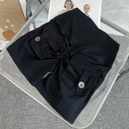 Nude High Waist Peach Butt Sport With Pocket Yoga Shorts Leggings Quick Drying Gym Training Cycling Outdoor sports Shorts